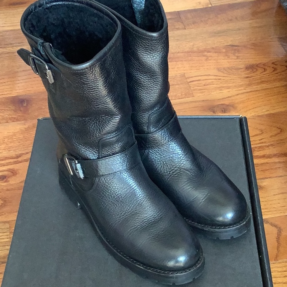 Frye leather boots size 8
